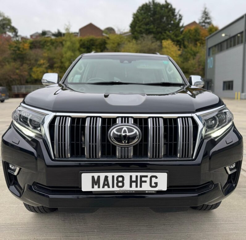 Toyota Land Cruiser 2.8D Icon Auto 4WD Euro 6 5dr (7 Seat)